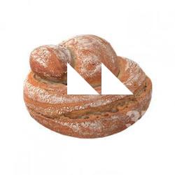 Food Bread round 3D Scan