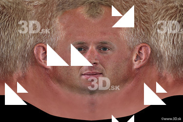 Male head texture
