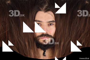 Male head texture