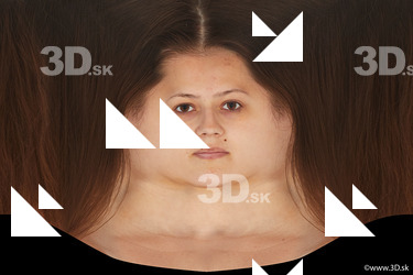 Female head texture