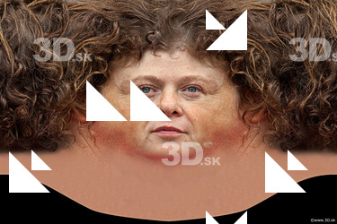 Female head texture