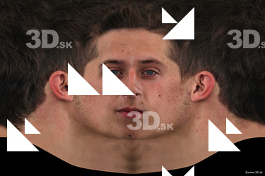 Male head texture