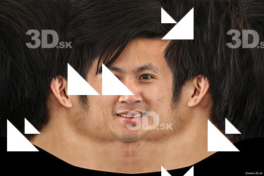 Male head texture