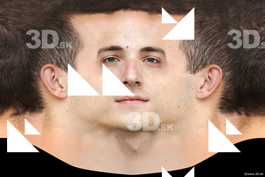 Male head texture