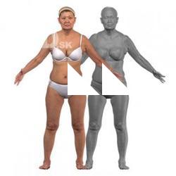 Lu Shui Clean A Pose Scan Underwear