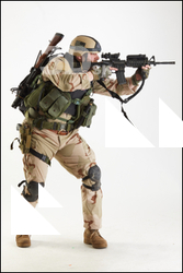  Robert Watson US Navy Seals Pose # 10 