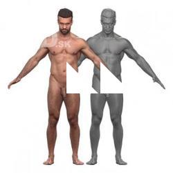Larry_Steel_Clean_A_Pose_Scan