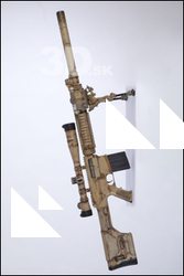  Weapon Rifle SR-25 