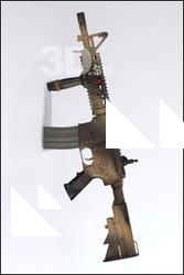  Weapon Rifle MK 18 