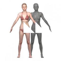 Elizabeth Davies Clean A Pose Scan Underwear