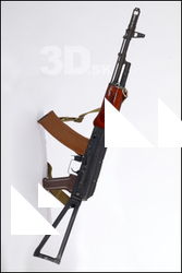  Weapon Rifle AKM 