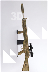  Weapon Rifle G-3 