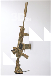  Weapon Rifle HK 417 