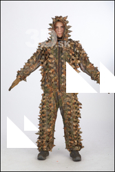  Frankie Perry in Ghillie A Pose 