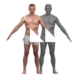 Devon Clean A Pose Scan Underwear