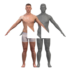 Charlie Dean Clean A Pose Scan Underwear