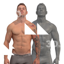 Piero Raw Flexing Neck Muscle Scans
