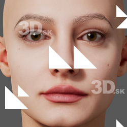 Lucy Evans Metahuman Diffuse Head Skin