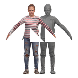 Esme Clean A Pose Scan Clothed