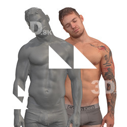 Piero Raw Flexing Neck Muscle Scans