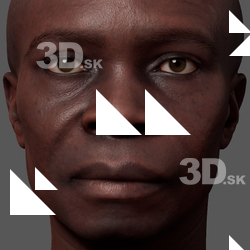 Eddison Bates Metahuman Diffuse Head Skin