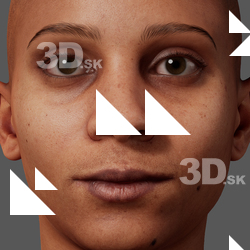 Aisha Bonobo Metahuman Diffuse Head Skin