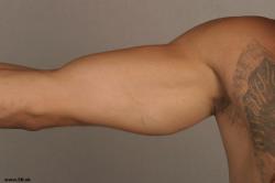 Arm Man Tattoo Nude Athletic Studio photo references