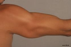 Arm Man Nude Athletic Studio photo references