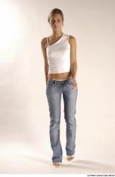 Whole Body Woman Animation references White Casual Slim