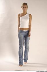 Whole Body Woman Animation references White Casual Slim