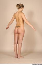 Whole Body Woman White Tattoo Nude Average