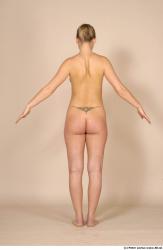 Whole Body Woman White Tattoo Nude Average