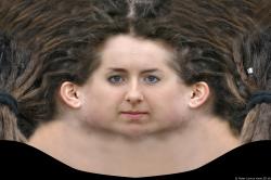 Female head texture