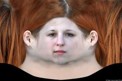 Female head texture