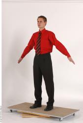 Whole Body Man Formal Athletic Studio photo references