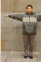 Whole Body Man T poses Asian Casual Average