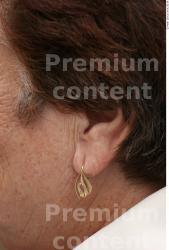 Ear Woman White Jewel Chubby