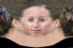 Female head texture