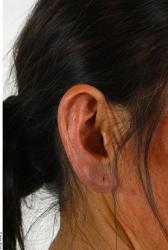 Ear Whole Body Woman Asian Slim Studio photo references