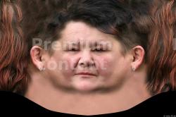 Female head texture