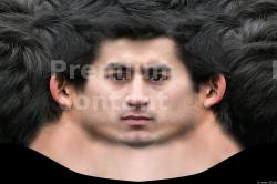 Male head texture