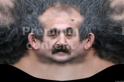 Male head texture