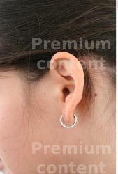Ear Woman White Piercing Slim