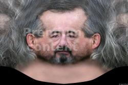 Male head texture