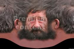 Male head texture