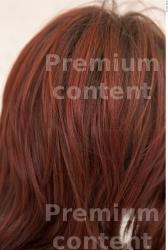 Hair Woman White Casual Slim