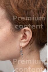 Ear Whole Body Woman Tattoo Casual Slim Street photo references