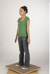 Whole Body Woman Asian Casual Slim