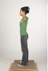 Whole Body Woman Asian Casual Slim