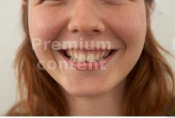 Whole Body Teeth Woman Casual Slim Street photo references